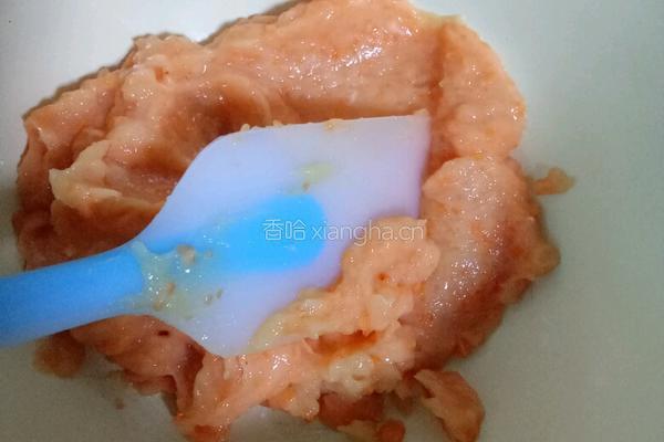 宝宝辅食胡萝卜鸡丸的做法图解4
