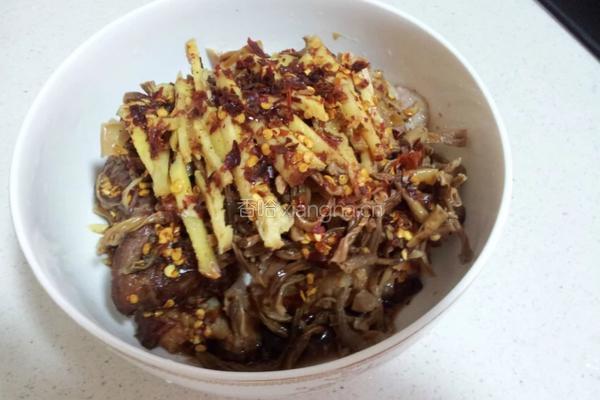 干豆角蒸扣肉的做法图解6