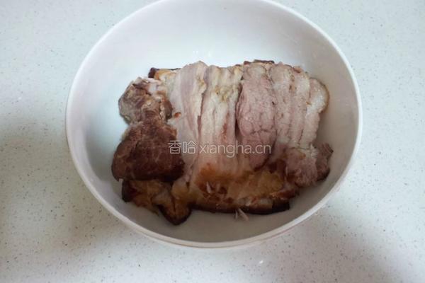 干豆角蒸扣肉的做法图解5