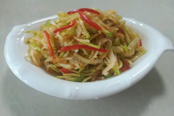 凉拌榨菜丝