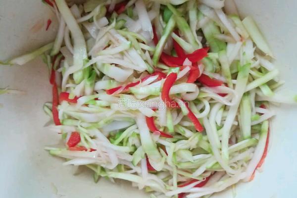 凉拌榨菜丝的做法图解4