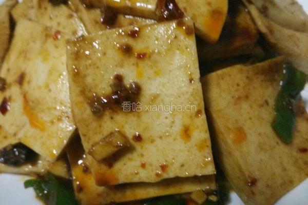 拌饭酱炒千页豆腐的做法图解11