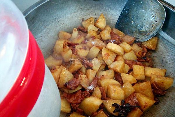 土豆烧肉的做法图解11