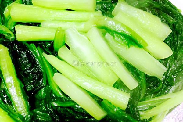 蚝油牛𦟌捞麦菜的做法图解8