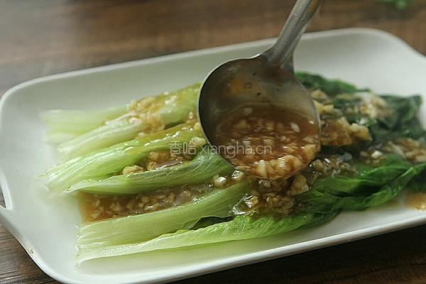 蚝油生菜的做法图解8