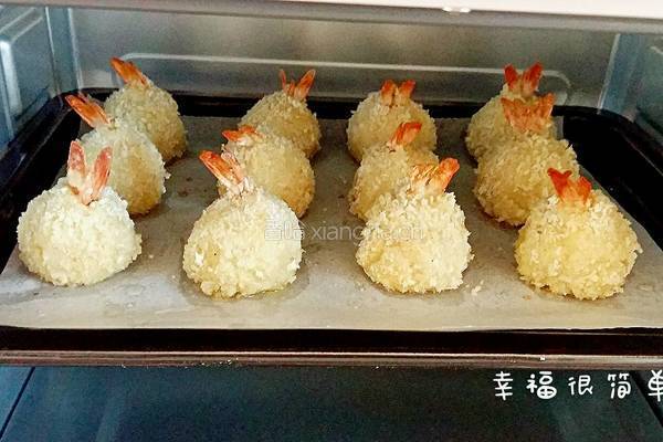 黄金芝士虾球的做法图解15