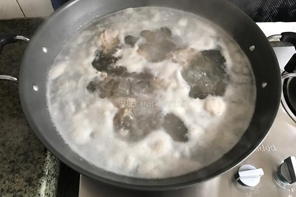羊肚煲萝卜汤的做法图解5