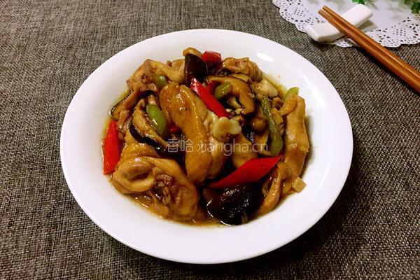 香菇炒鸡腿的做法图解8