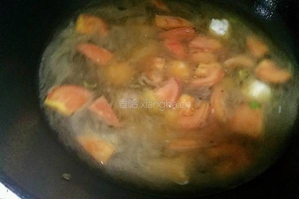 茄汁鱼丸扯面的做法图解8