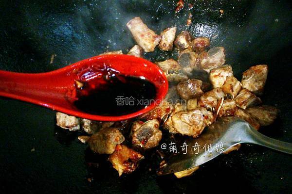 蒜蓉辣酱烧排骨的做法图解11