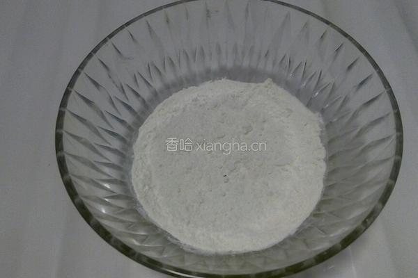 浪漫紫色花朵饼干的做法图解1