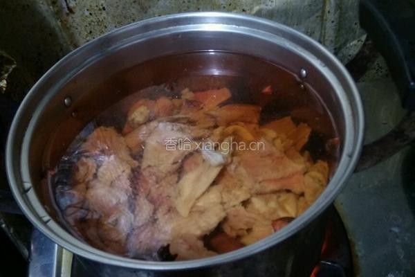 焖牛腩的做法图解4