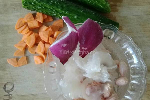 田园大拌菜的做法图解1