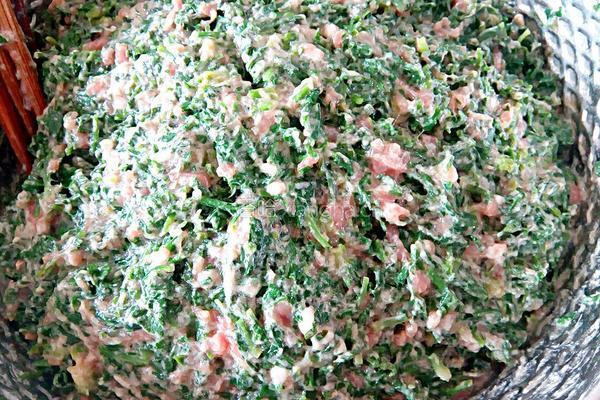 荠菜肉包子的做法图解13