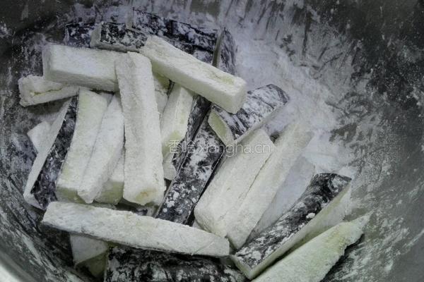脆皮茄子的做法图解3