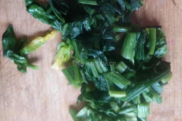 菠菜鸡蛋面的做法图解3