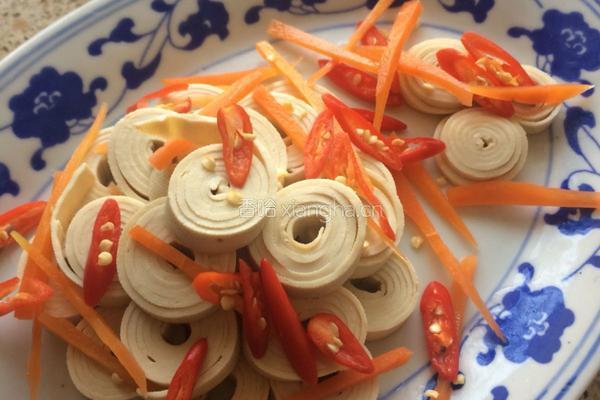 凉拌豆腐千张的做法图解10