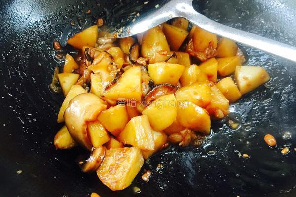 酱烧香菇土豆块的做法图解11