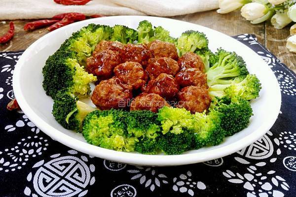 红烧丸子的做法图解14
