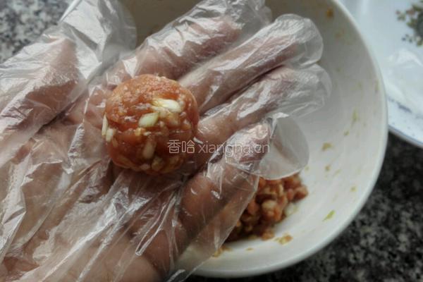 红烧丸子的做法图解6