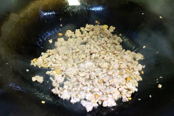 肉沫豌豆的做法图解6