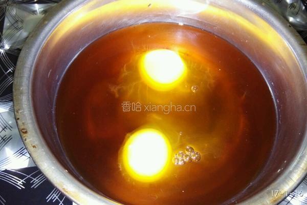 蒸黑糖蛋羹的做法图解3