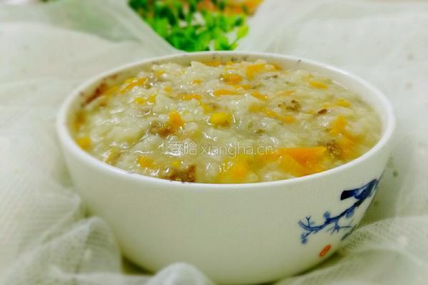 牛肉胡萝卜粥