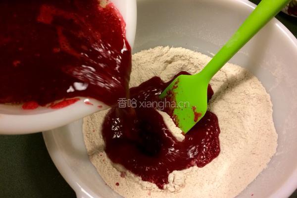 红菜头素食蛋糕的做法图解4