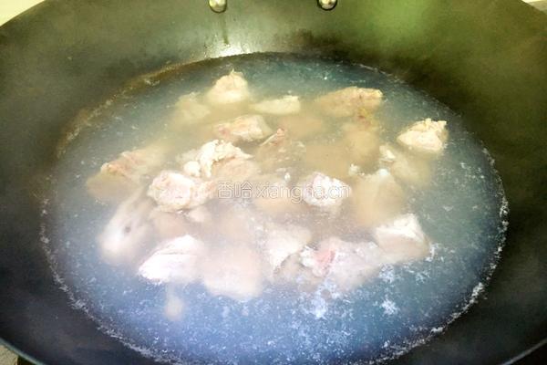 黄豆酱萝卜烧排骨的做法图解3