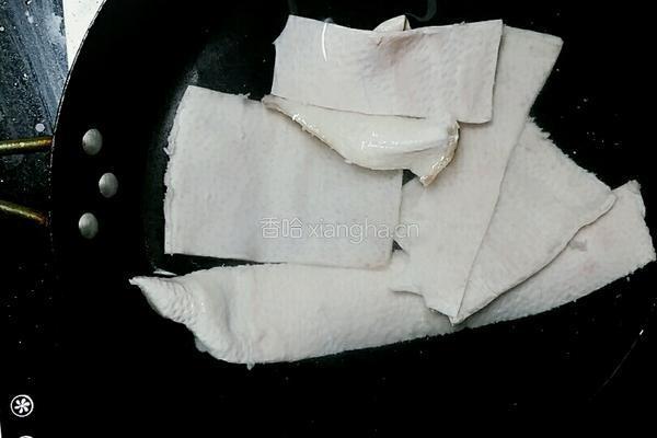烧肉皮的做法图解3