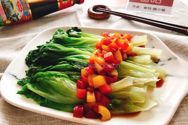 蚝油生菜的做法图解12