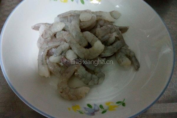 蚝油西蓝花虾仁的做法图解3