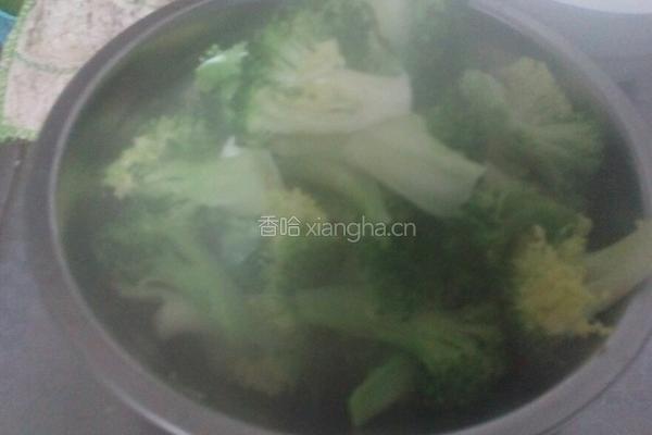 蚝油西蓝花虾仁的做法图解7