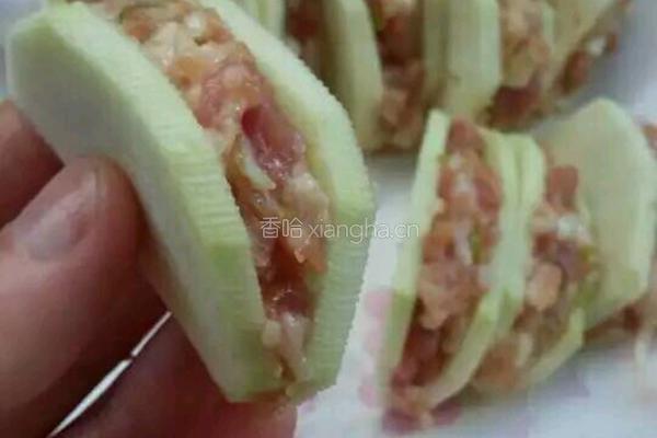 炸茄盒的做法图解4