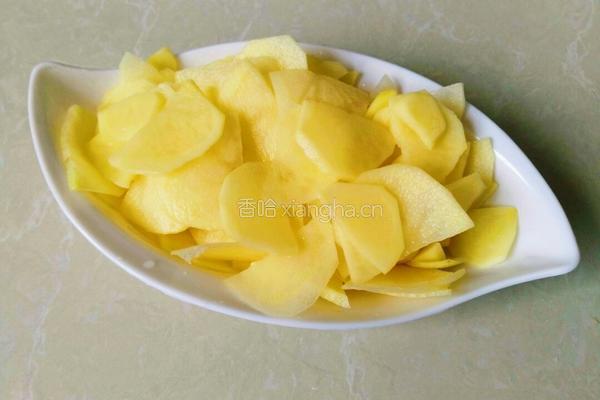  蚝油土豆片的做法图解4