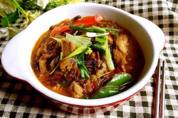 红烧牛肉粉丝的做法图解11