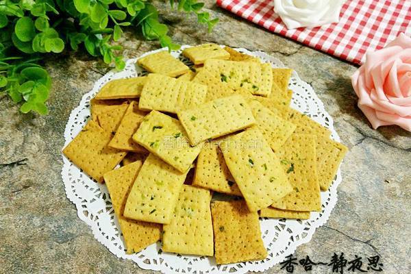 香葱味苏打饼干的做法图解19