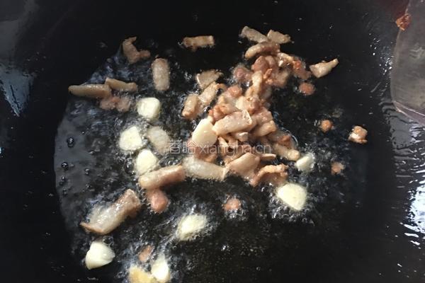 炒芹芽的做法图解4