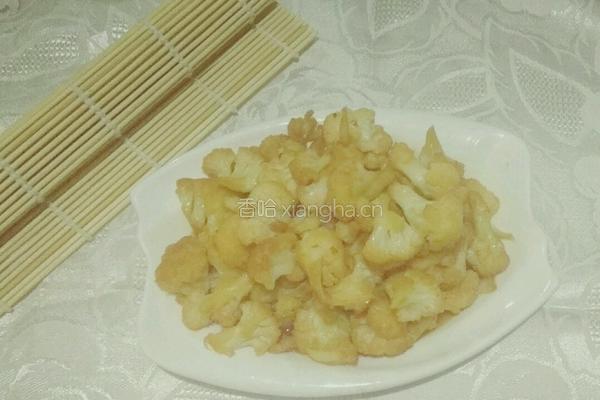 红烧菜花的做法图解5