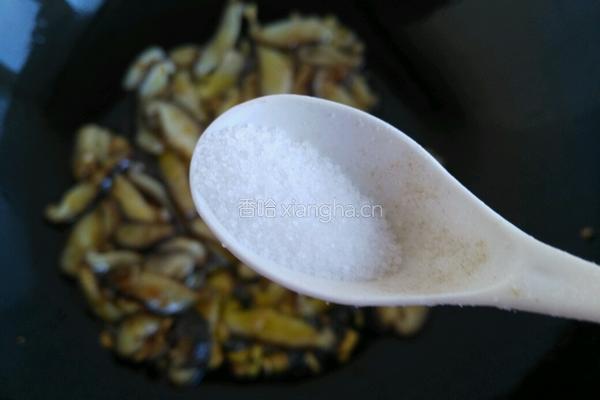 蚝油香菇油菜的做法图解13