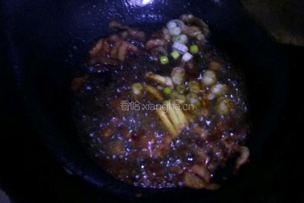 肉丝炒菜花的做法图解7
