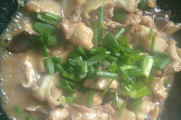 香菇鸡肉的做法图解10