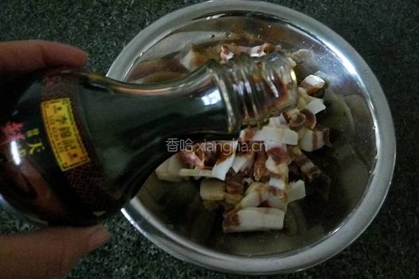 豌豆腊肉焗饭的做法图解5