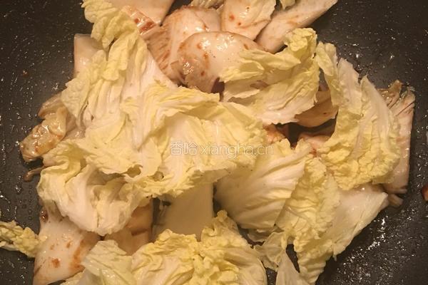 黄豆酱炒娃娃菜的做法图解5