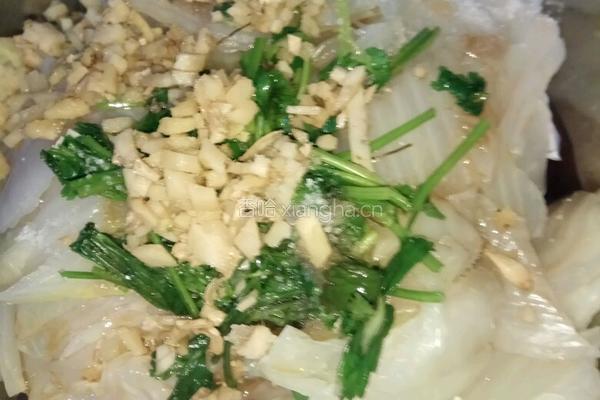 凉拌白菜帮