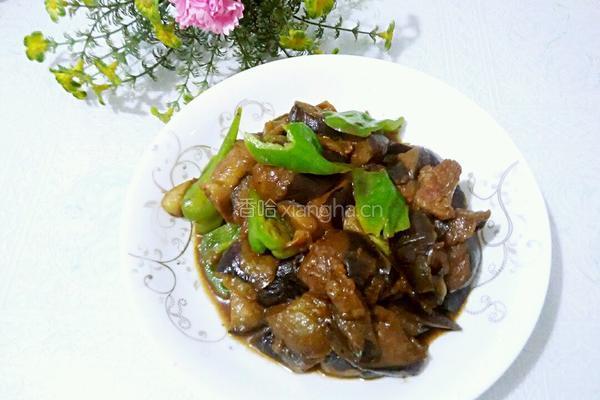黄豆酱焖茄子的做法图解5