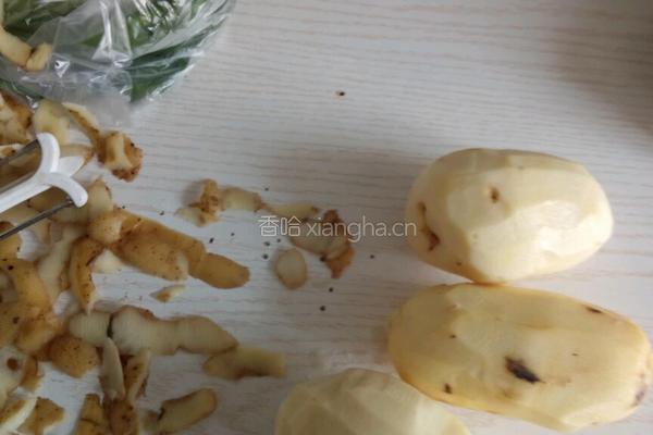 香葱肉末土豆泥的做法图解1