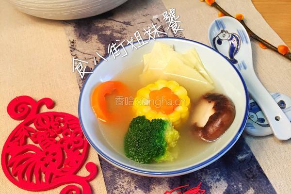 年夜饭之5-时蔬排骨汤的做法图解7