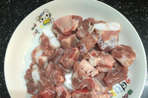 蚝油排骨香菇腊肠饭的做法图解2