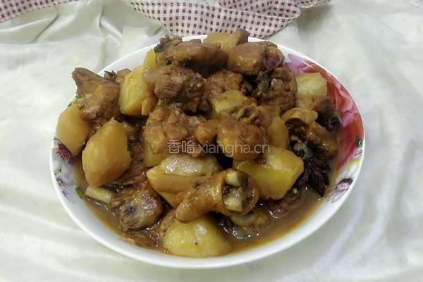 土豆炖鸡块的做法图解16